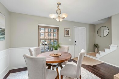 View from Kitchen towards Dining Room
