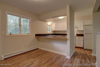 Open kitchen and dining