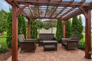 Nice patio area