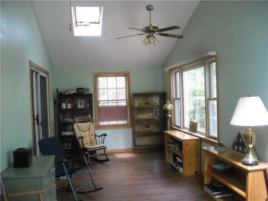 Interior Space/Layout. Glassed in...