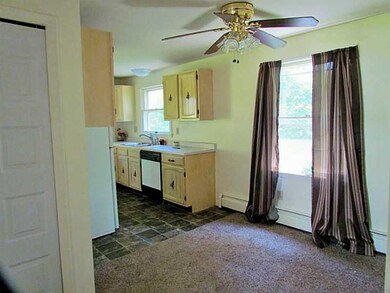 Kitchen. Kitchen has a spot for a table and chairs