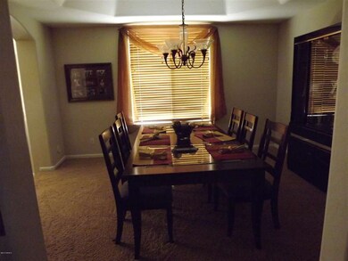 formal dining area