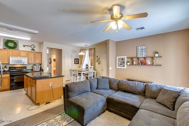 Living Room w/view to Kitchen