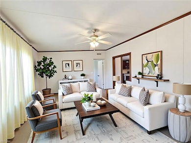 Living Room, Virtually Staged