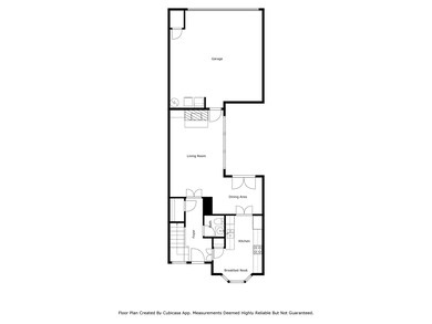 This is a virtual plan of the first floor, laundry