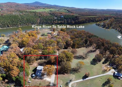 Aerial View Close To Kings River