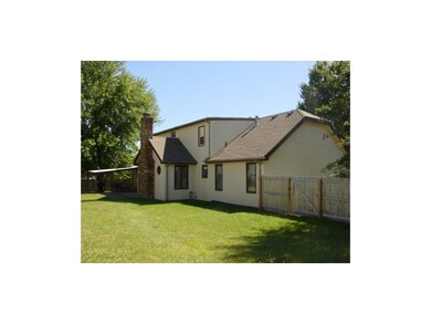 Back view of the home.