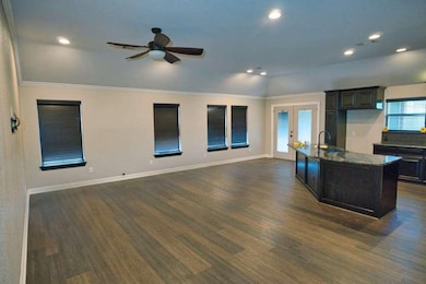 Open Living/Dining/Kitchen