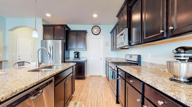 Large pantry and plenty of cabinet space