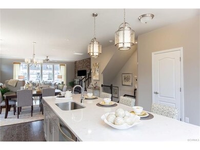 Photos from builder library, similar home.