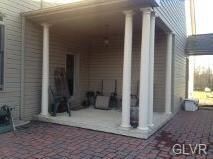 Covered front/side porch