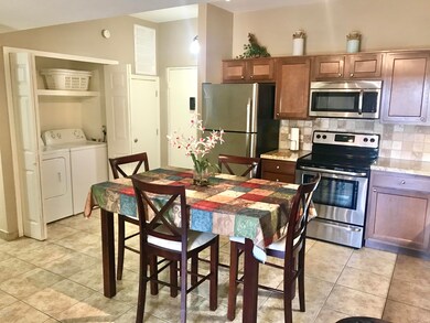 Kitchen and laundry