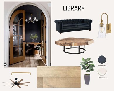 Library Mood Board