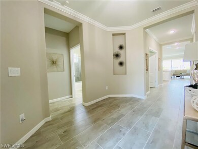 As you enter front door
