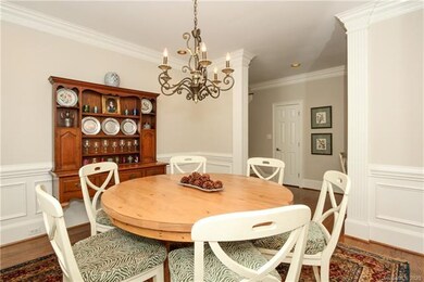 Dining Room View to Foyer.