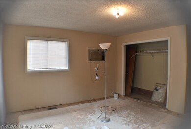 Bedroom Just off the kitchen.