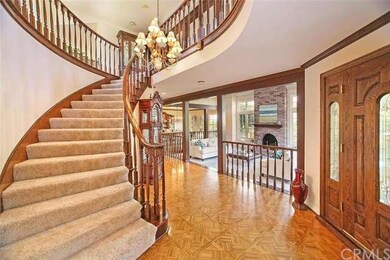 Inviting meandering staircase