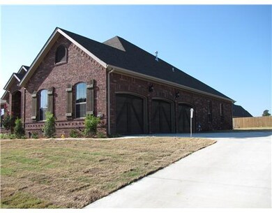 Facade/Exterior Front. Beautiful all brick home wi