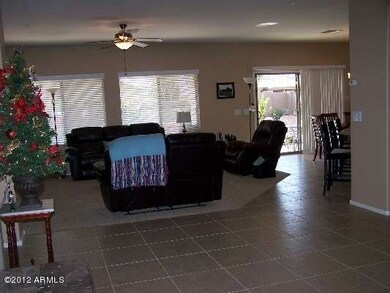 Great room view from entry