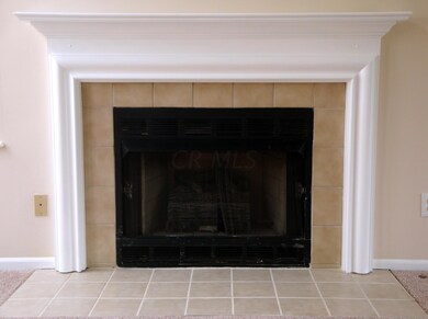 Fireplace in great room