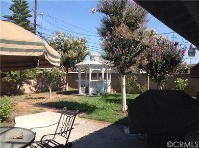 Comfy patio with view of gazebo