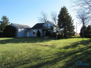 Rear of house
