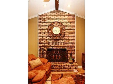Living Room. Wood/Gas Fireplace