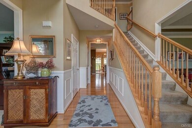 two story foyer