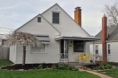 Second view of front of house...