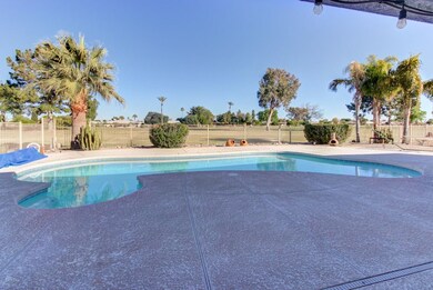great pool and views of the golf course