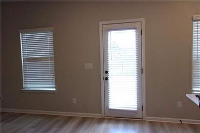 Doorway to back yard