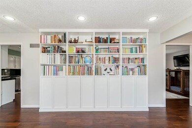 Built-In Bookcases in the great room.