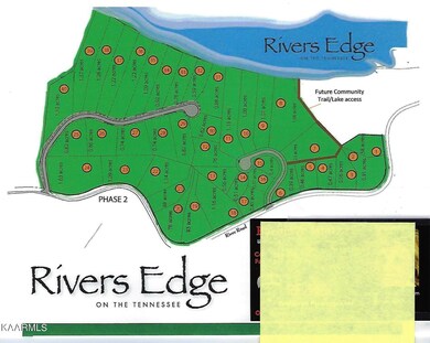 Rivers Edge on the Tn Map