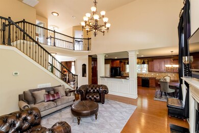 Open floor plan in this home is perfect for entertaining!
