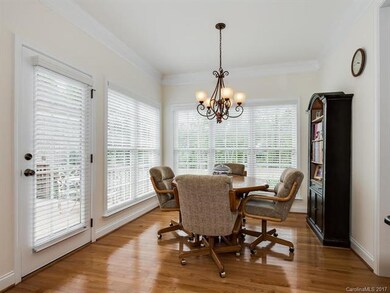 Breakfast eating area