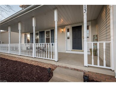 Welcoming porch