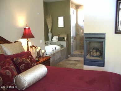 Master Bedroom and 2/way Fireplace