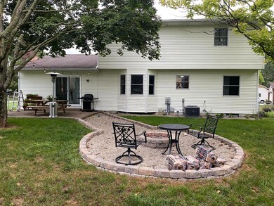 Back of Hinton home