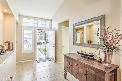 Foyer showing beautiful security/screen door
