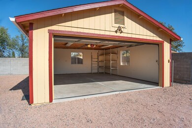 Over sized Detached Garage