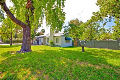 Front side of home