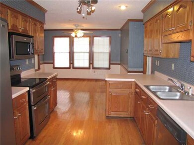 Comes equipped with stainless steel appliances inc