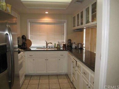 Granite countertops in the kitchen