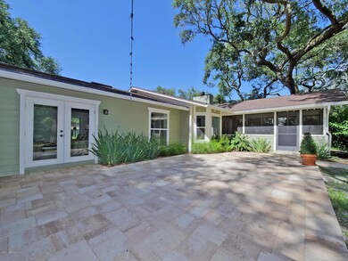 Backyard patio