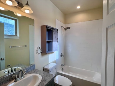 Lower level bath
