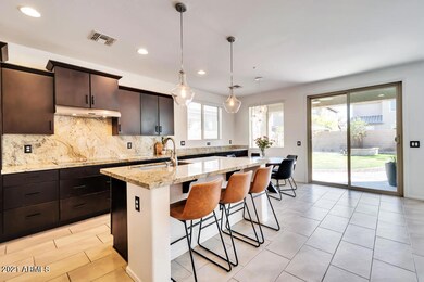Kitchen and bar