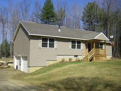 exterior in spring