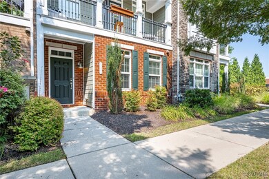 Exterior view, front entry to home