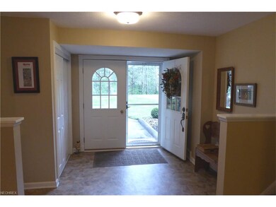 Welcoming Double Door, Foyer Entry with Large Gues