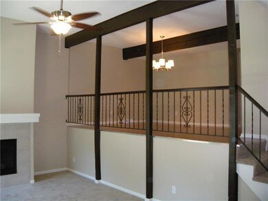 View into the formal dining room!